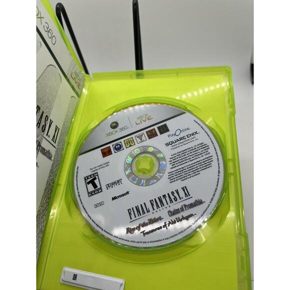 Final Fantasy XI Online (Microsoft Xbox 360) Original Release Complete Excellent - Picture 6 of 9